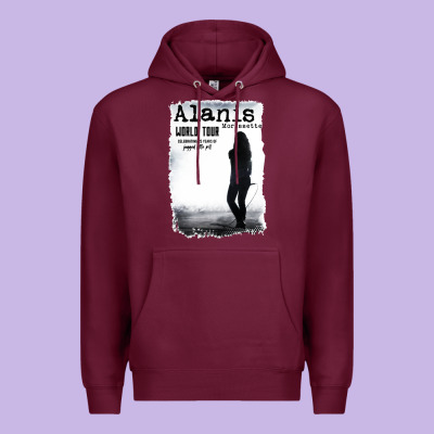 Alanis Morissette, World Tour Premium Hoodie Designed By Artisfamous