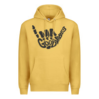 Antique Gold goodvibes shaka Premium Hoodie - artisFamous