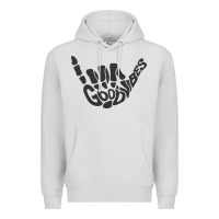 Dove Grey goodvibes shaka Premium Hoodie - artisFamous