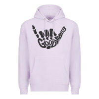 Lilac goodvibes shaka Premium Hoodie - artisFamous