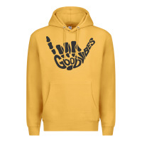 Mustard goodvibes shaka Premium Hoodie - artisFamous
