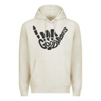 Oatmeal Heather goodvibes shaka Premium Hoodie - artisFamous