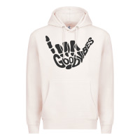 Pale Pink goodvibes shaka Premium Hoodie - artisFamous