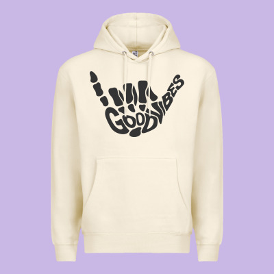 Goodvibes Shaka Premium Hoodie Designed By Artisfamous