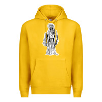 Lemon santa muerte blanca Premium Hoodie - artisFamous