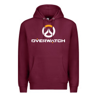 Burgundy overwatch Premium Hoodie - artisFamous