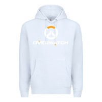 White overwatch Premium Hoodie - artisFamous