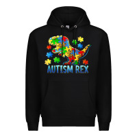 Black autism rex Premium Hoodie - BarkalooDesign