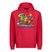 Cardinal autism rex Premium Hoodie - BarkalooDesign