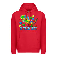 Red autism rex Premium Hoodie - BarkalooDesign