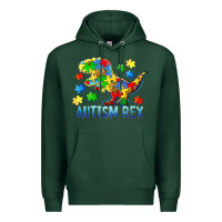 Sports Green autism rex Premium Hoodie - BarkalooDesign