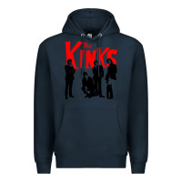 Navy The Kinks Premium Hoodie - artisFamous