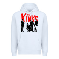 White The Kinks Premium Hoodie - artisFamous