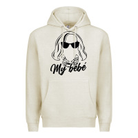 Oatmeal Heather my bebe moira rose Premium Hoodie - artisFamous