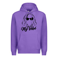 Purple my bebe moira rose Premium Hoodie - artisFamous