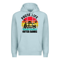 Blue Mist car pogue life outer banks Premium Hoodie - artisFamous