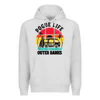 Dove Grey car pogue life outer banks Premium Hoodie - artisFamous