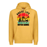 Mustard car pogue life outer banks Premium Hoodie - artisFamous
