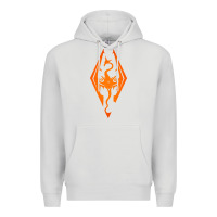 Dove Grey skyrim elder scrolls oblivion Premium Hoodie - artisFamous