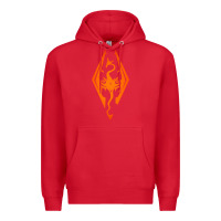 Red skyrim elder scrolls oblivion Premium Hoodie - artisFamous