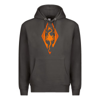 Smoke skyrim elder scrolls oblivion Premium Hoodie - artisFamous