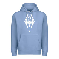 Colony Blue skyrim elder Premium Hoodie - artisFamous