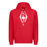 Red skyrim elder Premium Hoodie - artisFamous