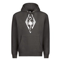 Smoke skyrim elder Premium Hoodie - artisFamous