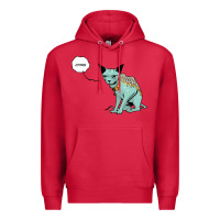 Cardinal lying cat Premium Hoodie - artisFamous
