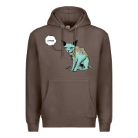 Coffee lying cat Premium Hoodie - artisFamous