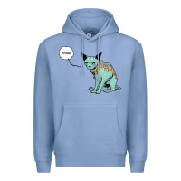 Colony Blue lying cat Premium Hoodie - artisFamous