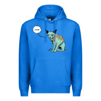 True Royal lying cat Premium Hoodie - artisFamous