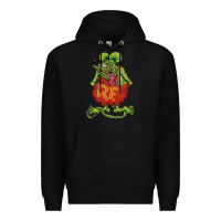 Black classic rat fink Premium Hoodie - artisFamous