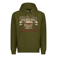 Army Green mutton lettuce and tomato Premium Hoodie - artisFamous
