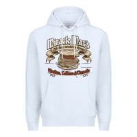 White mutton lettuce and tomato Premium Hoodie - artisFamous