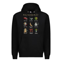 Black palindromes! Premium Hoodie - artisFamous
