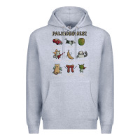 Heather Grey palindromes! Premium Hoodie - artisFamous