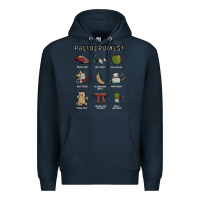 Navy palindromes! Premium Hoodie - artisFamous