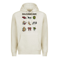 Oatmeal Heather palindromes! Premium Hoodie - artisFamous