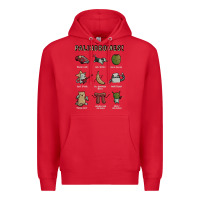 Red palindromes! Premium Hoodie - artisFamous