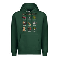 Sports Green palindromes! Premium Hoodie - artisFamous