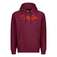 Burgundy staind new Premium Hoodie - artisFamous