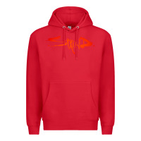 Red staind new Premium Hoodie - artisFamous