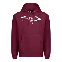 Burgundy staind new Premium Hoodie - artisFamous