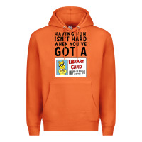 Carrot arthur library card classic rachelrae09 Premium Hoodie - artisFamous