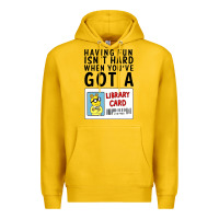Lemon arthur library card classic rachelrae09 Premium Hoodie - artisFamous