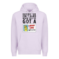 Lilac arthur library card classic rachelrae09 Premium Hoodie - artisFamous