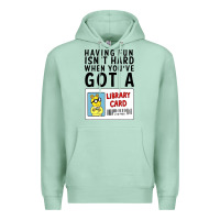 Seafoam arthur library card classic rachelrae09 Premium Hoodie - artisFamous