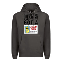 Smoke arthur library card classic rachelrae09 Premium Hoodie - artisFamous
