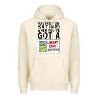 Tofu arthur library card classic rachelrae09 Premium Hoodie - artisFamous